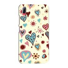 Чехлы для любимой на Виво у93 / у93с (VPrint) (Сердечки)