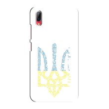 Чохли для Vivo Y93 / Y93S Укр. Символіка (AlphaPrint) (Герб з букв)