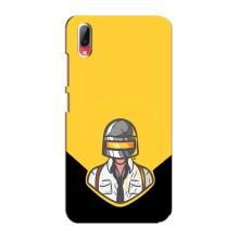 Чехол PUBG для Виво у93 / у93с (AlphaPrint) (Пабг в шлеме)