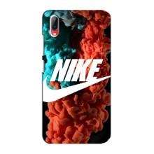 Чехол для Vivo Y93 / Y93S - с принтом Найк (AlphaPrint) (Дымчатый найк)