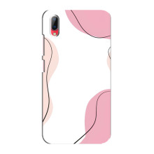 Чехол цветочный дизайн для Vivo Y93 / Y93S – Розовый фон