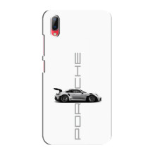 Чохол з авто Порше для Vivo Y93 / Y93S – білий порше