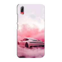 Чохол з авто Порше для Vivo Y93 / Y93S – Рожевий Порше
