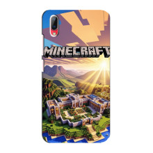 Чехол с картинками Майнкрафт для Виво у93 / у93с – Minecraft