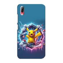 Чохол з Пікачу на Vivo Y93 / Y93S – Лого Пікачу