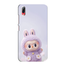 Чехол с принтом Лабубу для Vivo Y93 / Y93S – Фиолетовый Лабубу
