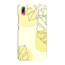 Силконовий чохол з принтом в квітах на Vivo Y93 / Y93S