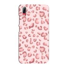 Чохол з розовим принтом для Vivo Y93 / Y93S – Рожевий леопард