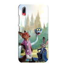 Чохол Зоотрополіс на Vivo Y93 / Y93S – Нік Джуді і змія