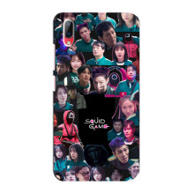 Чохол Гра в кальмара для Vivo Y93 / Y93S – Колаж гра кальмара