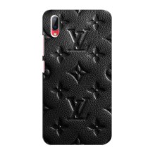 Текстурный Чехол Louis Vuitton для Виво У93 – Черный ЛВ