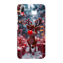 Яскравий чохол для Vivo Y93 / Y93S з Зимові Оленята – Олень серед подарунків