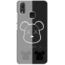 Чехлы для Vivo Y95 - Bearbrick Louis Vuitton (PREMIUMPrint) (БеарБрик глаза)