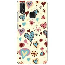 Чехлы для любимой на Виво у95 (VPrint) (Сердечки)