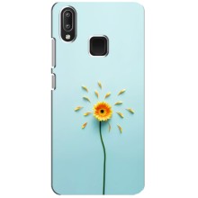 Чехлы с Цветами для Vivo Y95 (VPrint) (Желтый цветок)