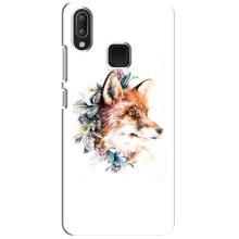Чехлы с картинкой Лисички для Vivo Y95 (VPrint) (Лисичка в цветочках)