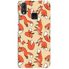 Чехлы с картинкой Лисички для Vivo Y95 (VPrint) (Лисички)