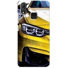 Чехлы с Машинами на Виво у95 (VPrint) (Желтая машина)