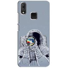 Чехол NASA для Vivo Y95 (AlphaPrint) (Космонавт фото)
