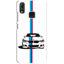 Чехол для Виво у95 - с принтом БМВ (AlphaPrint) (Машина БМВ)