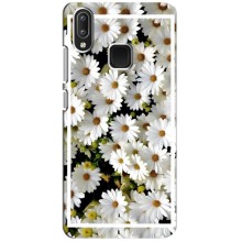 Чехол с ромашками на Vivo Y95 – Рамка в ромашках