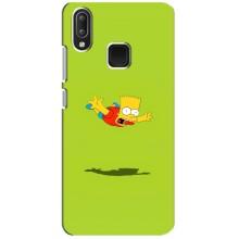 Чехол с Симпсонами для Vivo Y95 (VPrint) (Барт Симпсон)