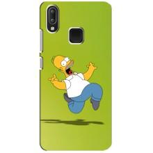 Чехол с Симпсонами для Vivo Y95 (VPrint) (Гомер Симпсон)