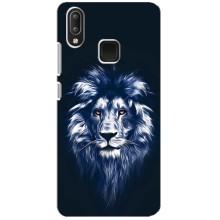 Чехол со Львом для Vivo Y95 (VPrint) (Синий Лев)