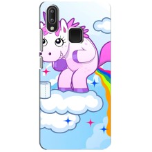 Чохол Unicorn на Vivo Y95 (Веселка Єдиноріга)