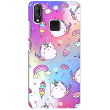 Чохол Unicorn на Vivo Y95 (Веселка і Єдинорог)