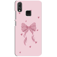 Чехол банты для Vivo Y95 – Бант на розовом