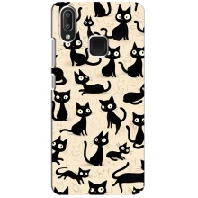 Чехол с рисунком кот на Vivo Y95