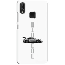 Чехол с авто Порше для Vivo Y95 – белый Порше