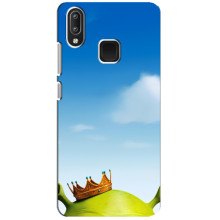 Чехол с мультфильмом Шрек на Vivo Y95 – Голова Шрека