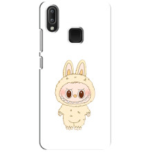 Чехол с принтом Лабубу для Vivo Y95 – Бежевый Лабубу