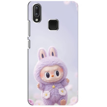 Чехол с принтом Лабубу для Vivo Y95 – Фиолетовый Лабубу