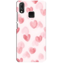 Чехол с розовым рисунком для Vivo Y95