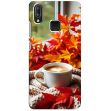 Чехол с уникальным дизайном «Осень с кофе» для Vivo Y95