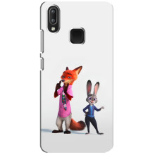 Силіконовий чохол з принтом Зоотрополіс для Vivo Y95 – Джуді і Нік