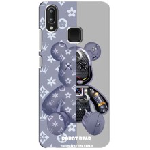 Силиконовый чехол для Vivo Y95 (Медведь Louis Vuitton)