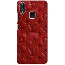 Текстурный Чехол Louis Vuitton для Виво У95 (Красный ЛВ)