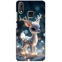 Яркий чехол для Vivo Y95 с Зимними Оленятами – Блистающий оленёнок