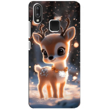 Яркий чехол для Vivo Y95 с Зимними Оленятами – Оленёнок