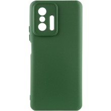 Чохол Silicone Cover Lakshmi Full Camera (A) для Xiaomi 11T / 11T Pro – Зелений