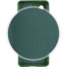 Чехол Silicone Cover Lakshmi Full Camera (A) для Xiaomi 11T / 11T Pro – Зеленый