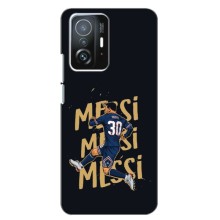 Чехлы для Xiaomi 11T / 11T Pro (Leo чемпион) (AlphaPrint) (Messi ПСЖ)