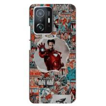 Чехлы с героями Марвел Xiaomi 11T / 11T Pro (VPrint) – Айронмен