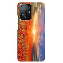 Чехол с картинкой (Стильные) для Сяоми 11т / 11т про - (AlphaPrint) – Поле тюльпанов