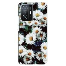 Чехол с картинкой (Стильные) для Сяоми 11т / 11т про - (AlphaPrint) – Ромашки