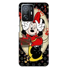 Чехол Disney Mouse Xiaomi 11T / 11T Pro (PREMIUMPrint) (Минни peace)